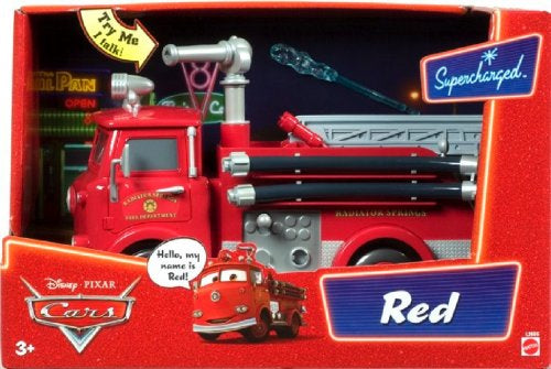 Disney/Pixar Cars Lights And Sound Red Brand Fire Truck