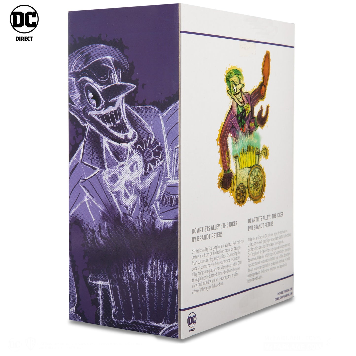 McFarlane Toys DC Direct DC Artist Alley The Joker by Brandt Peters 1/12 Scale Statue