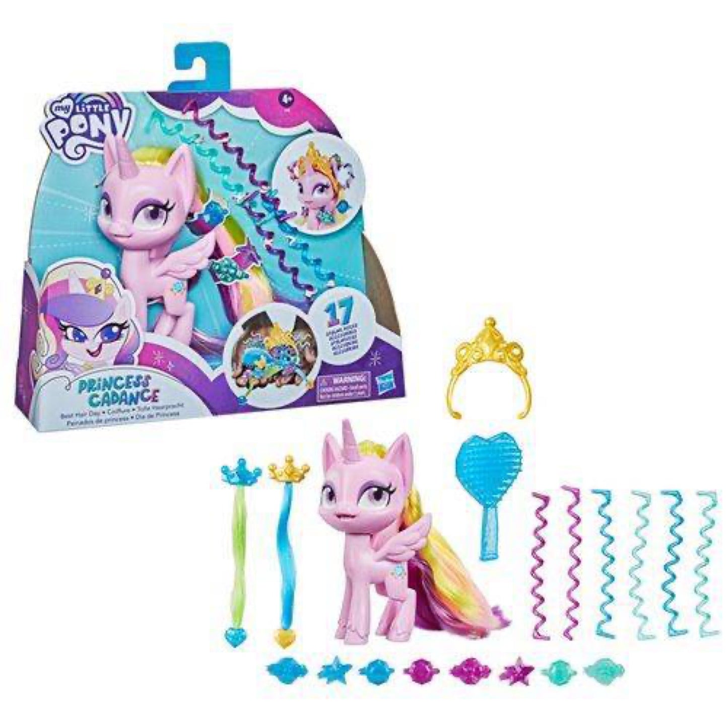 My Little Pony Princess Cadance Best Hair Day Play Fun Set