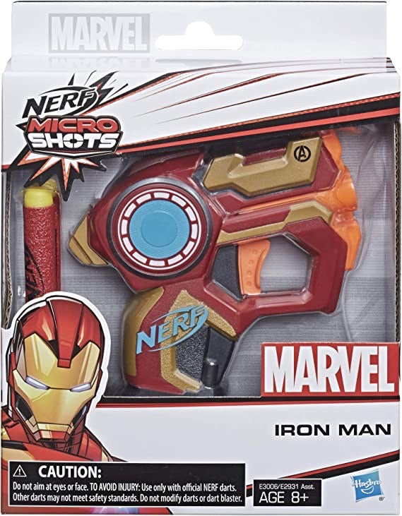 NERF Microshots Marvel Iron Man