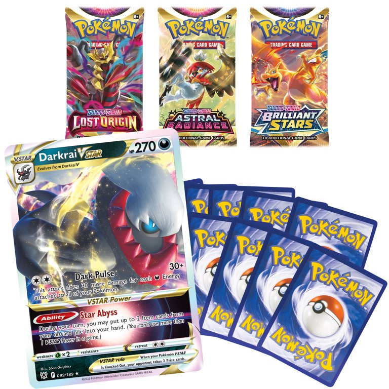 Pokemon Cards: Darkrai VSTAR Premium Collection Box Pokémon TCG