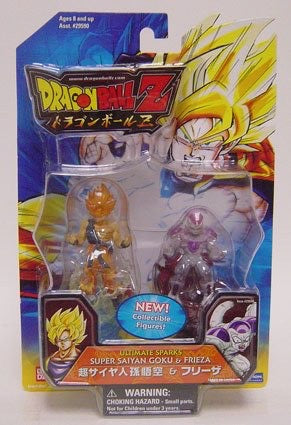 Dragon Ball Z Ultimate Sparks Super Saiyan Goku & Frieza Figure