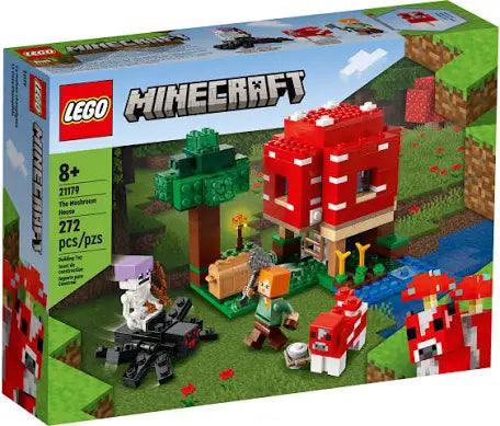 LEGO 21179 Minecraft The Mushroom House