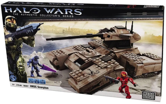 Halo Unsc Scorpion Tank Set Mega Bloks 96807