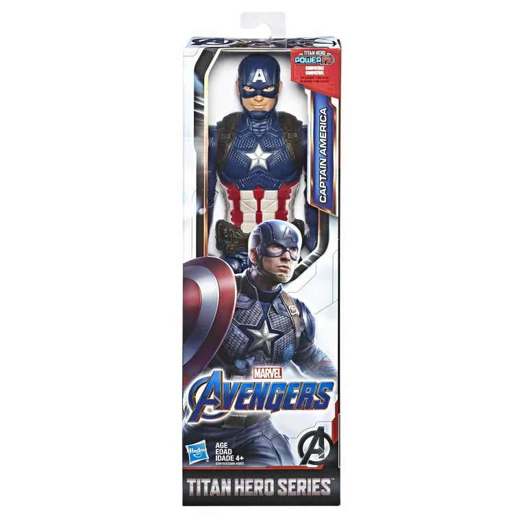 Marvel Avengers Titan Hero Series Captain America Action Figure