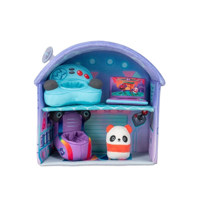 Squishmallows Squishville Gamer Garage Plush Playset GameStop Exclusive DD-3