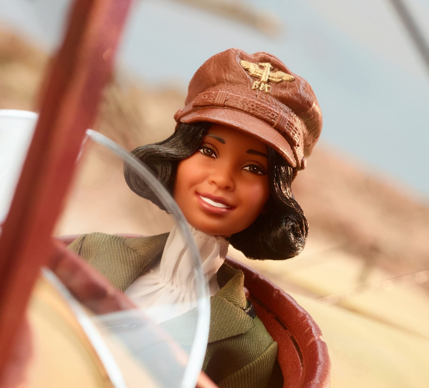 Barbie Doll Bessie Coleman Inspiring Women Collector Series Signature Displayable Packaging