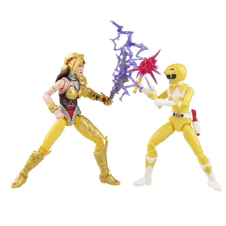 Power Rangers Lightning Collection Mighty Morphin Yellow Ranger Vs. Scorpina 2-Pack