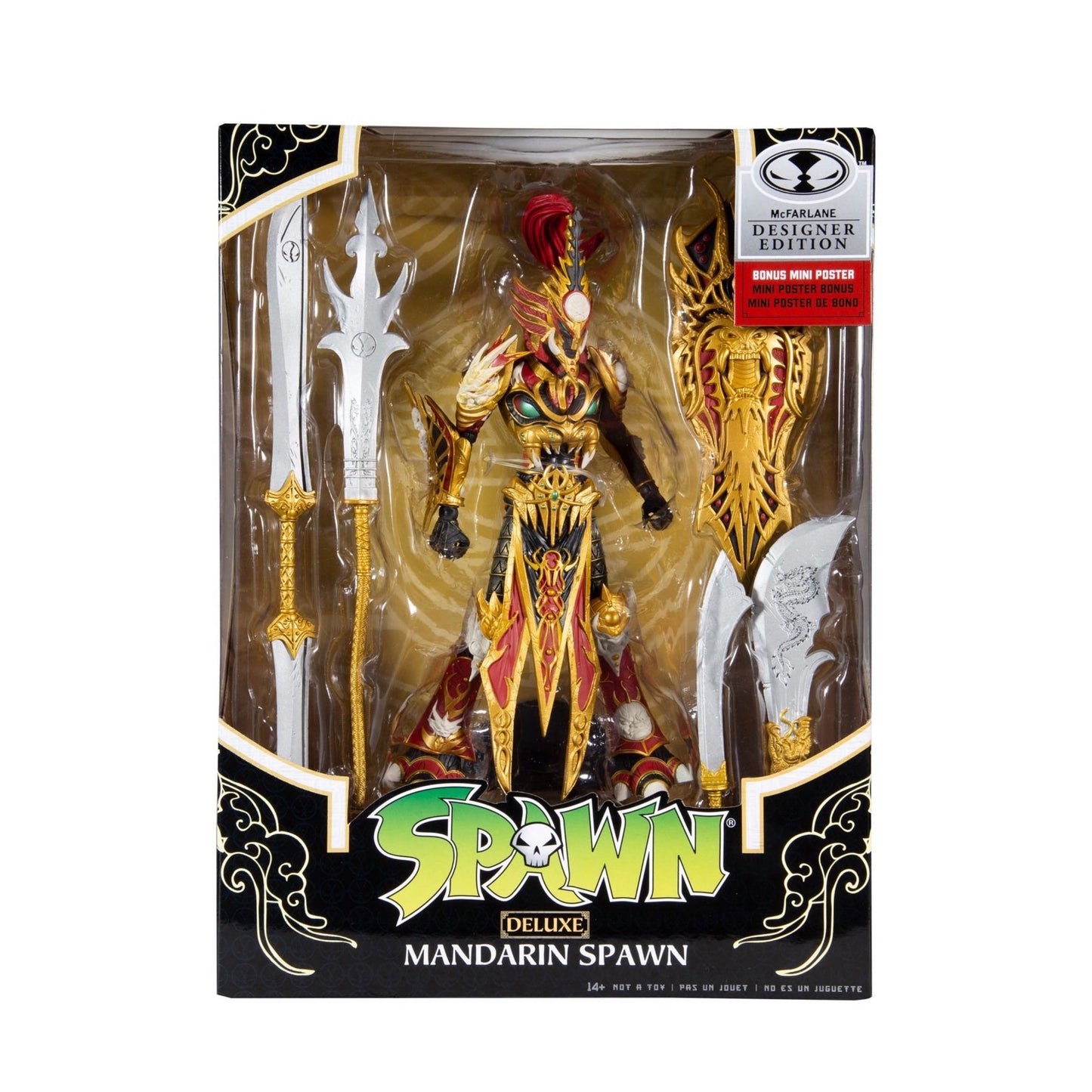 McFarlane Toys Spawn Mandarin Spawn Deluxe GameStop Exclusive 7-in Action Figure