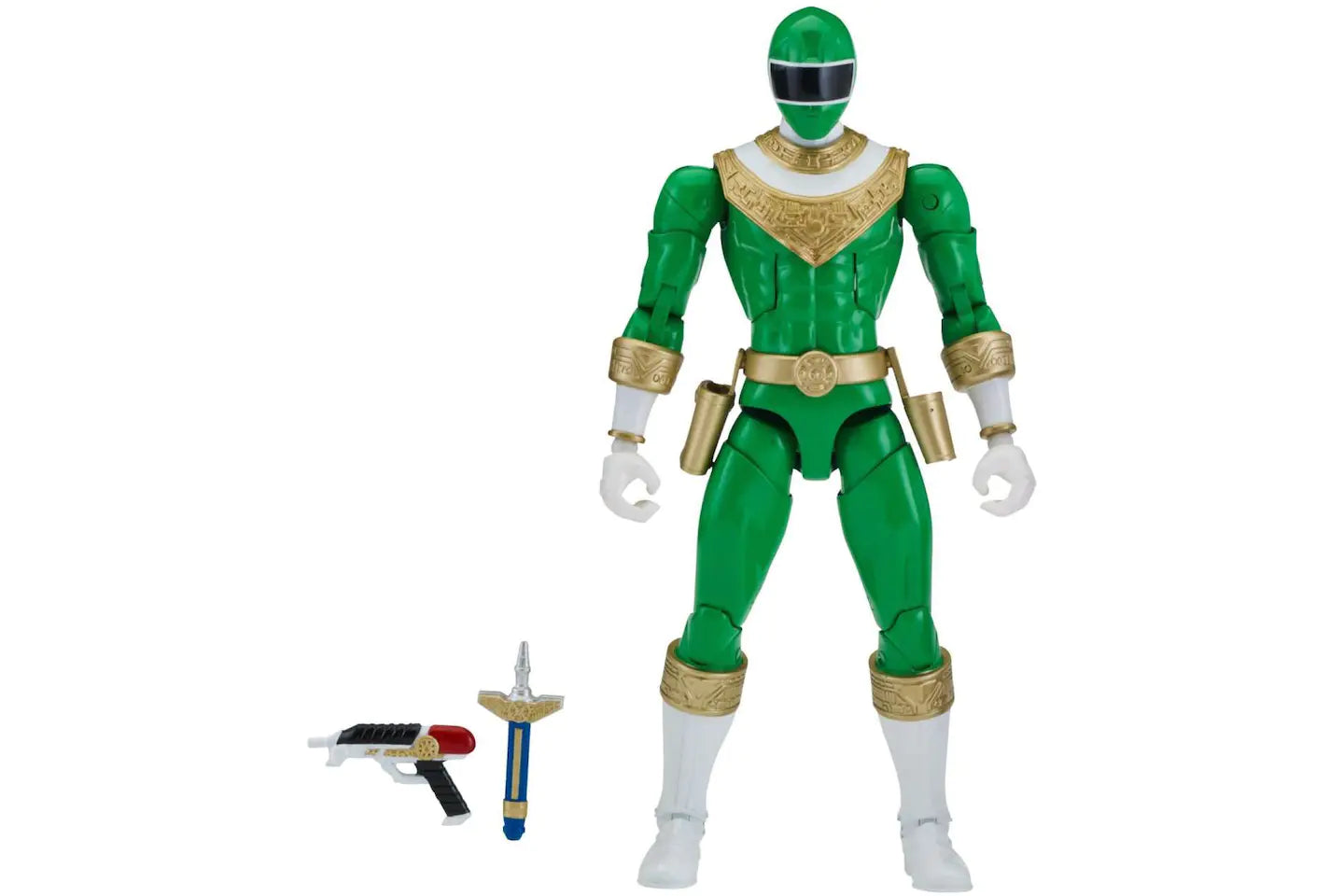 Power Rangers Legacy Build A Megazord Green Ranger ZEO Action Figure