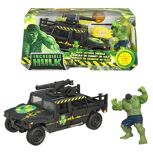 Incredible Hulk Attack Vehicle with Figure