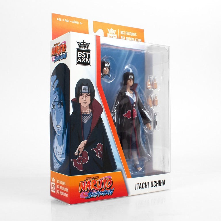 BST AXN Naruto Shippuden Itachi Uchiha 5-in Action Figure