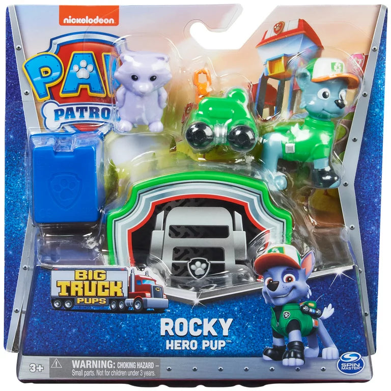 Paw Patrol, Big Truck Pups Rocky Hero Pup 2.5” Action Figure