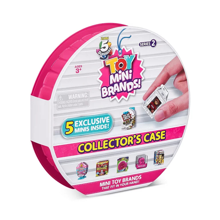 5 Surprise Toy Mini Brands Series 2 Collectors Case With 5 Minis By ZURU