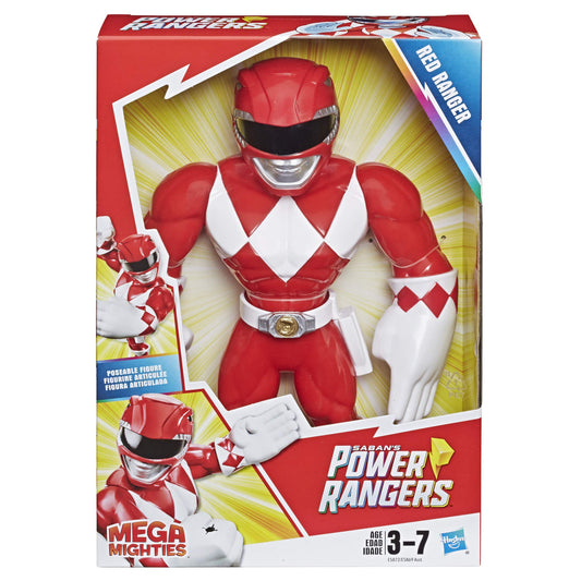 Mega Mighties Power Rangers Red Ranger 10-inch Figure