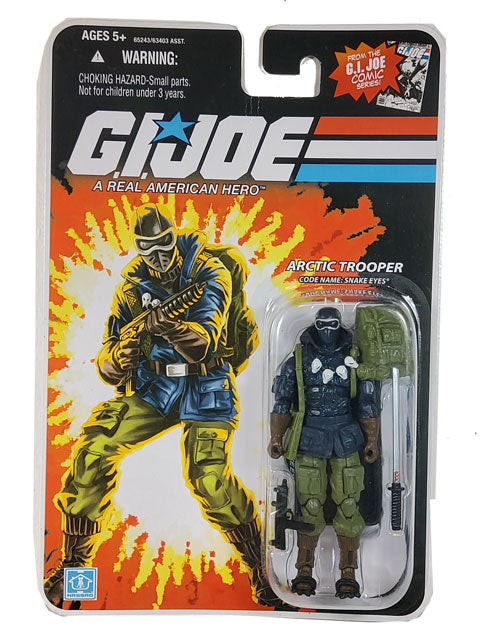 G.I. Joe Comic Series Arctic Trooper Snake Eyes