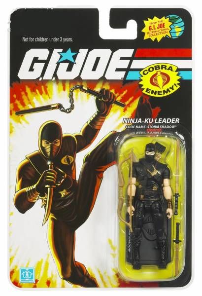 G.I. Joe International Collection NINJA-KU Leader Storm Shadow