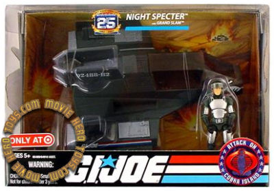 G.I. Joe Night Specter W Grand Slam (Black-Cobra Driver)