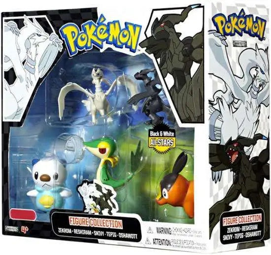 Black & White All-Stars Pokemon Figure Collection Exclusive