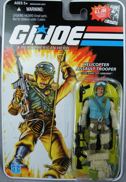 G.I. Joe Comic Series Helicopter Assault Trooper Sgt. Airborne