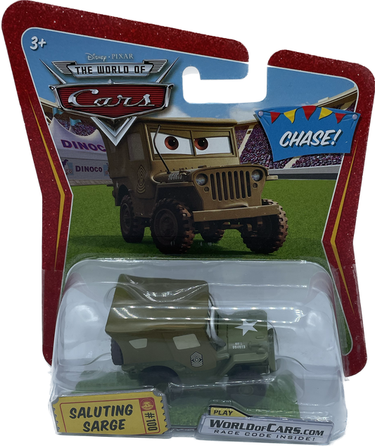 Disney/Pixar The World Of Cars Saluting Sarge Chase Die-Cast