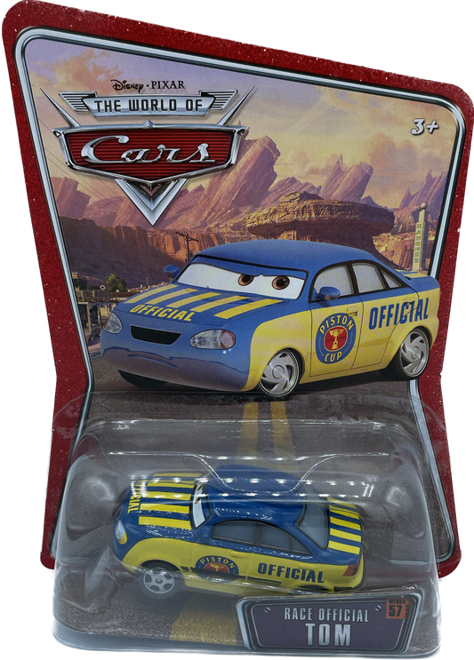 Disney /Pixar The World Of Cars Race Official Tom 57 Diecast Car