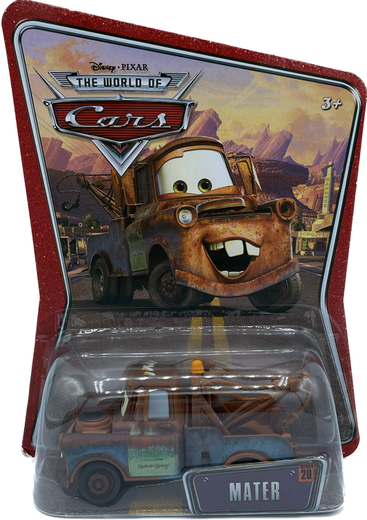 Disney /Pixar The World Of Cars Mater 20 Die-cast Car