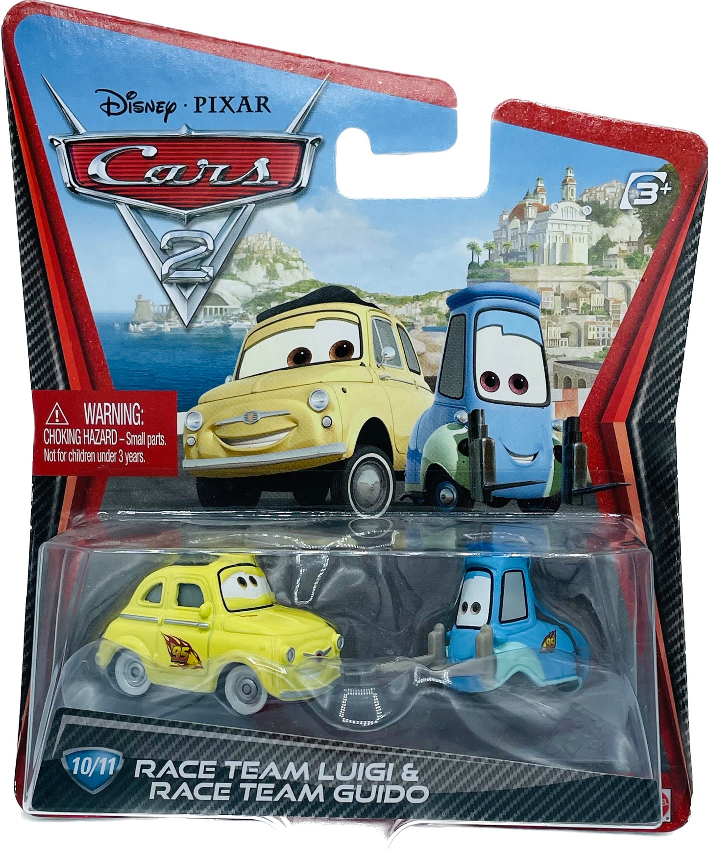 Disney/Pixar Cars 2 Single Pack Race Team Luigi & Race Team Guido #10/11