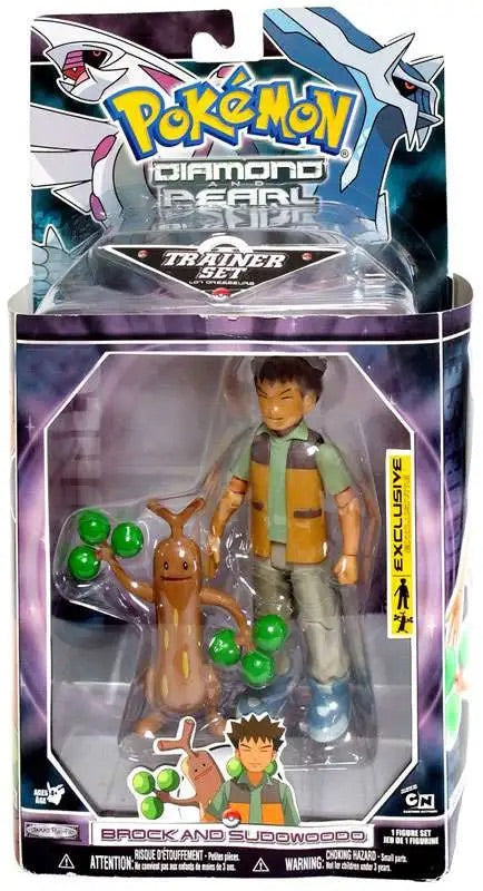 Pokemon Diamond & Pearl Trainer Sets Brock & Sudowoodo Target Exclusive