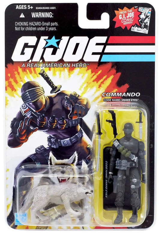 G.I. Joe Commando Snake Eyes From The G.I. Joe Comic Series