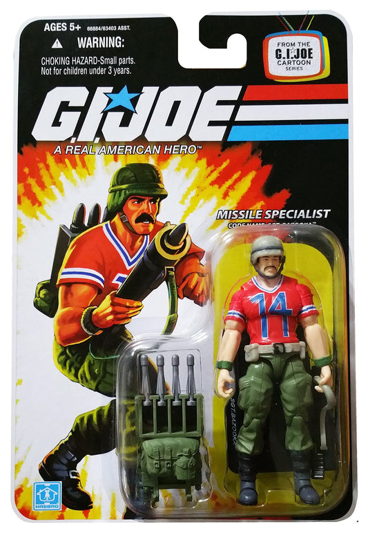G.I. Joe Cartoon Series Missile Specialist Sgt. Bazooka