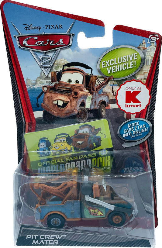 Disney/ Pixar Car 2 Single Pack Kmart Exclusive Pit Crew Mater