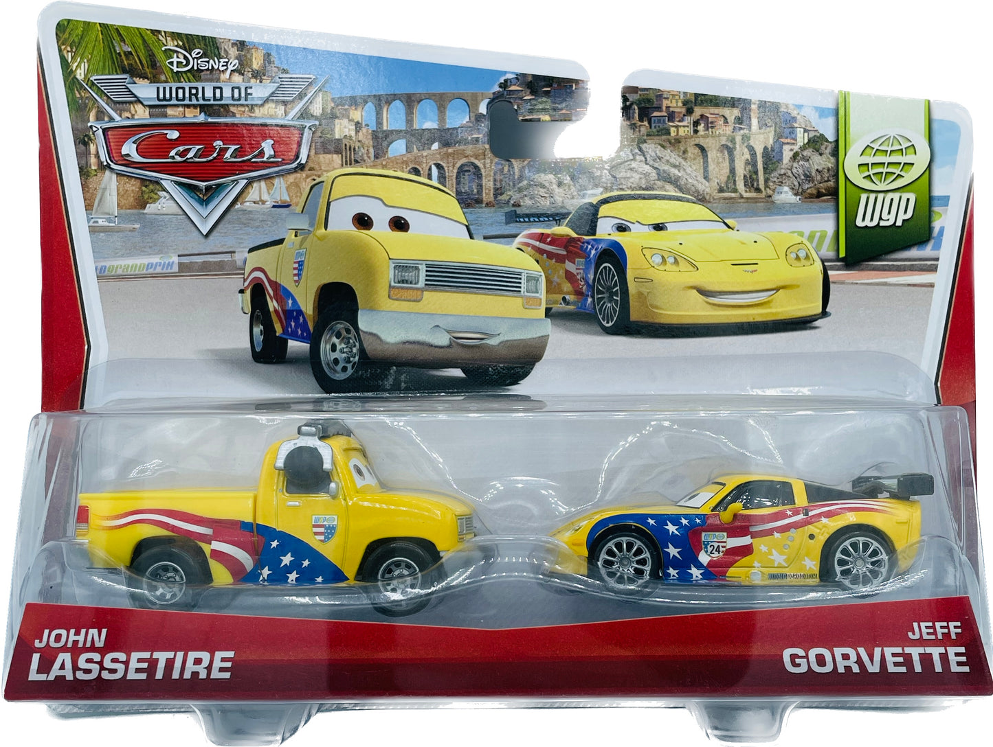 Disney World of Cars Movie Moments 2 Pack John Lassetire&Jeff Gorvette