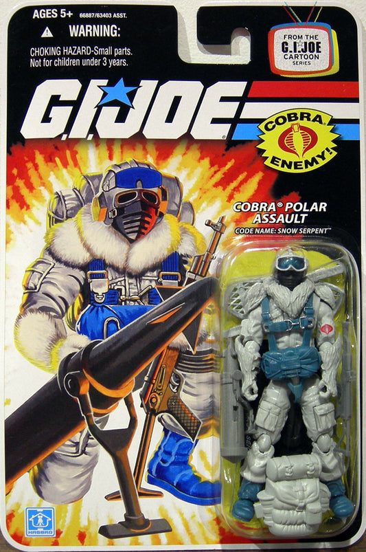 G.I. Joe Cartoon Series Cobra Polar Assault Snow Serpent
