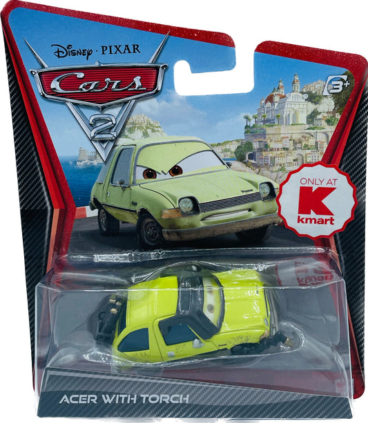 Disney/ Pixar Car 2 Single Pack Kmart Exclusive Acer With Torch