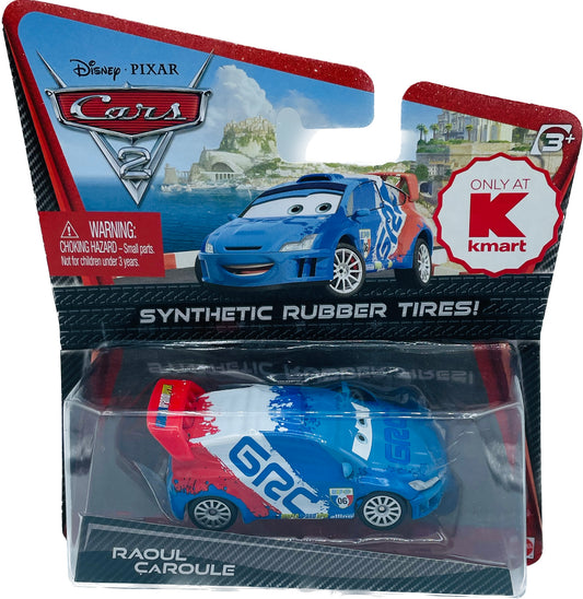 Disney/ Pixar Car 2 Single Pack Kmart Exclusive Raoul Caroule with Synthetic Rubber Tires