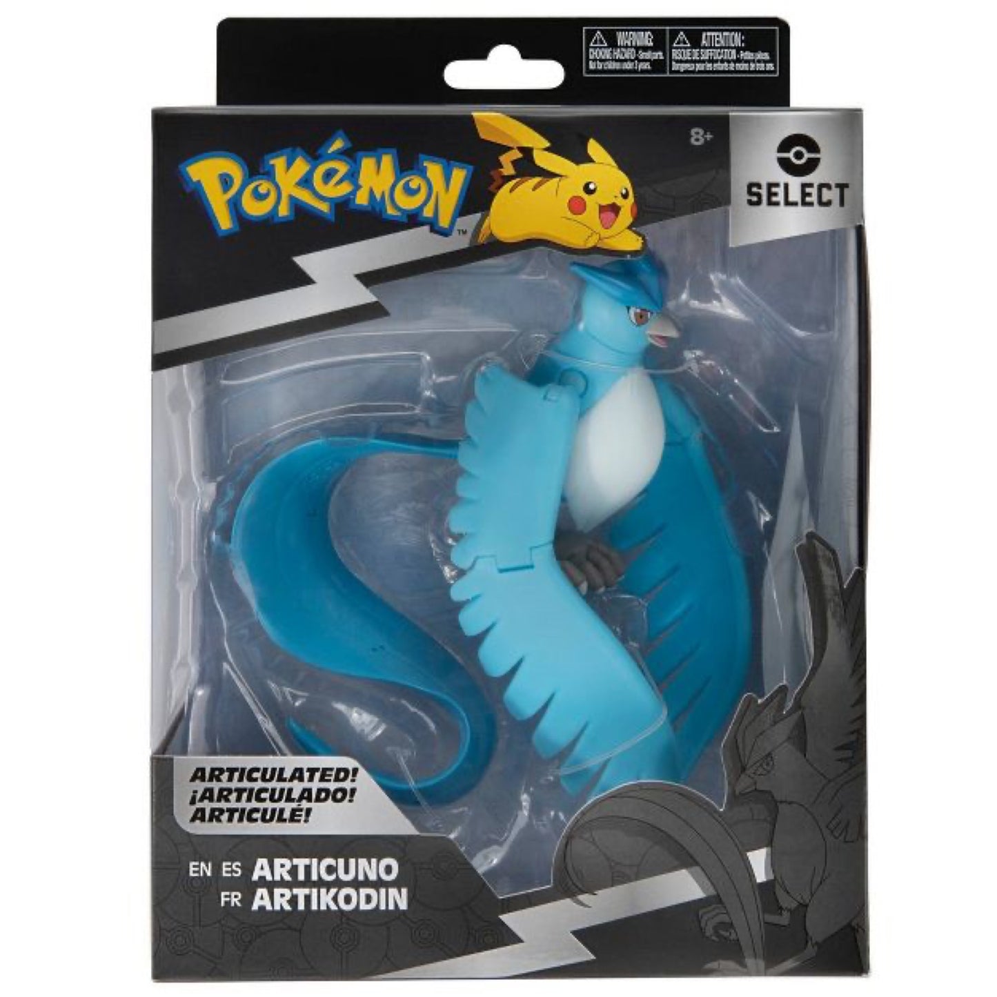 Pokemon Articuno. Super-Articulated 6in Figure