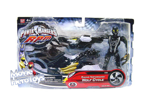 Power Rangers RPM Action Figure. Racing Performance Wolf Cycle