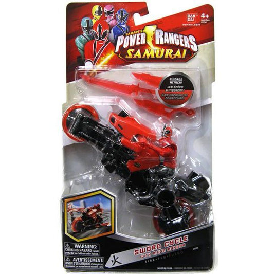 Power Rangers Samurai Fire Sword Cycle with Mega Ranger Action Figure (red)
