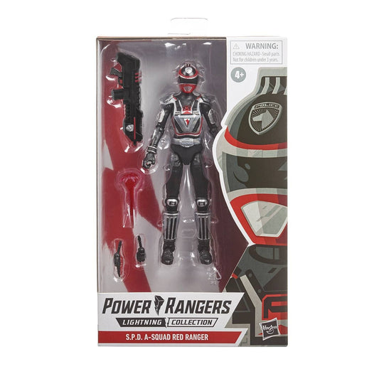 S.P.D A-Squad Power Rangers Red Ranger Lightning Collection Action Figure