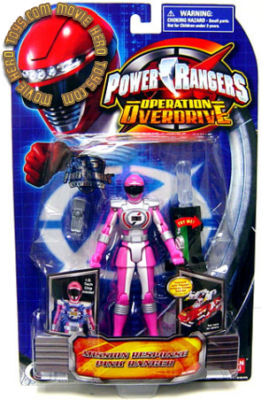 Power Rangers Operation Overdrive Mission Response Pink Ranger Action Figure